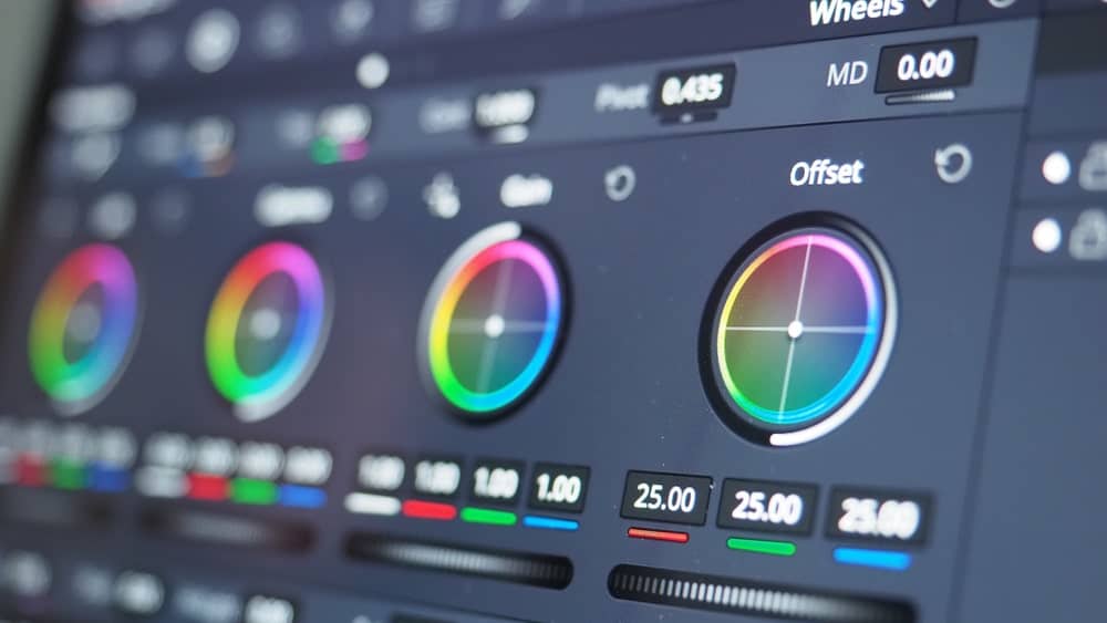 colour grading in post production-min